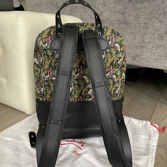Christian Louboutin Aliosha backpack jungle/calf - Picture 2 of 10